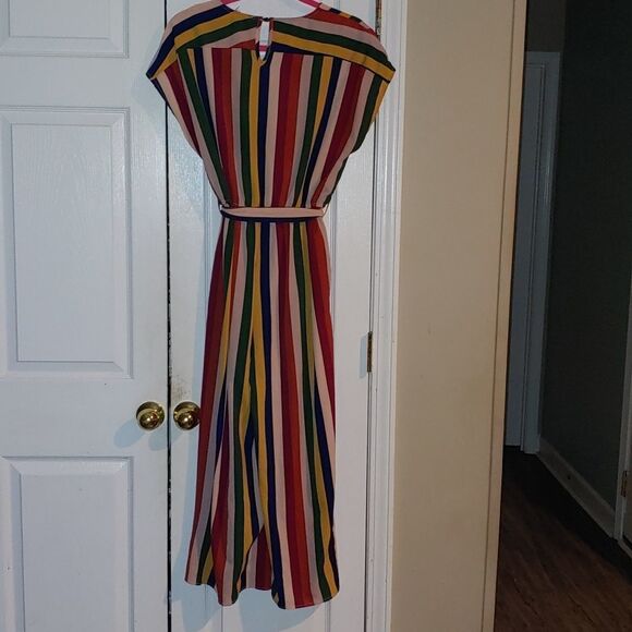 Toxik3  striped   jumpsuit    Sz L  NWOT - Picture 6 of 6